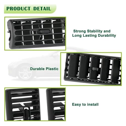 Rejilla de salida de aire central para salpicadero Jeep Cherokee XJ 3
