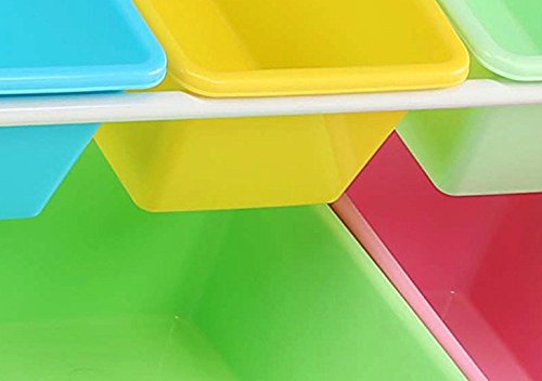 Humble Crew, White/Pastel Kids' Toy Storage Organizer #TOP7