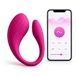 Lovensia Œuf Vibrant Connecté, Rose et Violet, Silicone