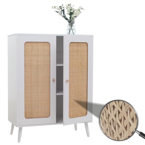 Mendler Highboard HWC-M38, Kommode Schrank Sideboard, Staufächer,...