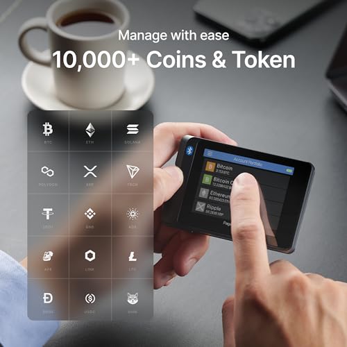 SecuX W20 – Carteira de criptografia mais segura com suporte Bluetooth e NFT – tela sensível ao toqu