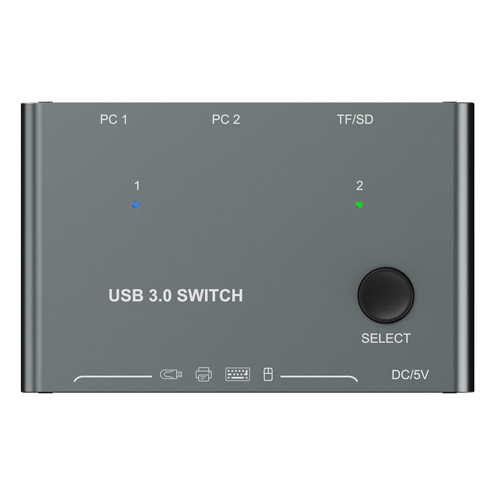 USB 3.0 Sharing Switcher High-Speed Multi-Function Interface for