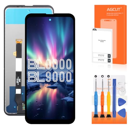 Écran Blackview BL9000 LCD tactile AGCUT dalle de rechange pour réparation bloc afficheur