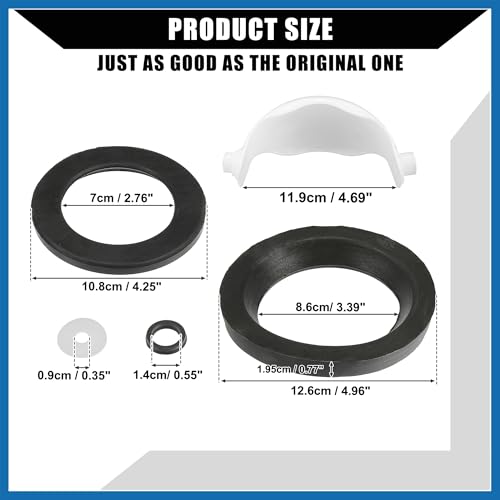Image of No.34120 Waste Ball Valve Seal Kit for Style II, Style Lite, Style Plus RV Toilet /Leak-Resistant RV Toilet Water Valve Module Assembly / 1Set Item Replacement