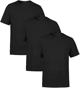 Kit 3 Camisetas Masculina Lisa Premium 100% Algodão