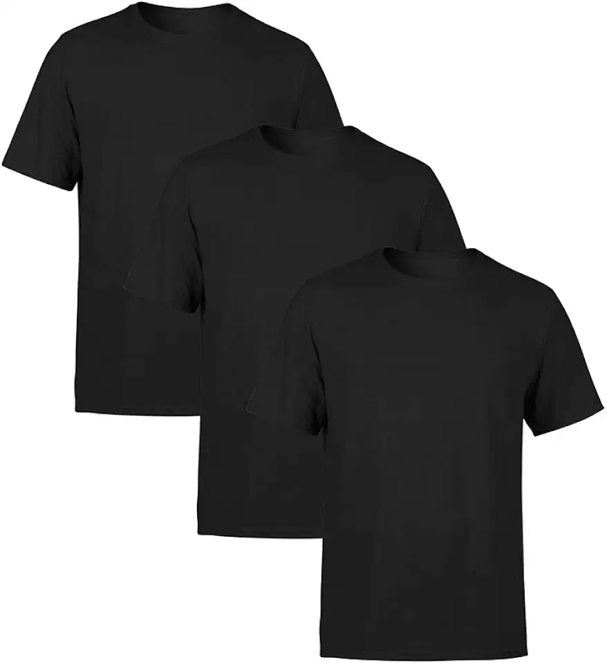 Kit 3 Camisetas Masculina Lisa Premium 100% Algodão