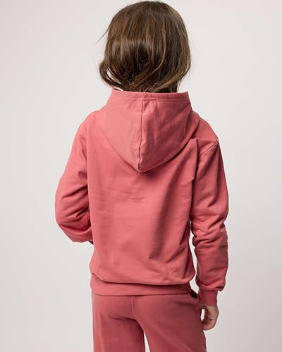 Real Essentials 3 Pack: Girls' Soft Brushed Fleece Pullover Hoodie Sweatshirt With Kangaroo Pocket (Ages 4-16)3