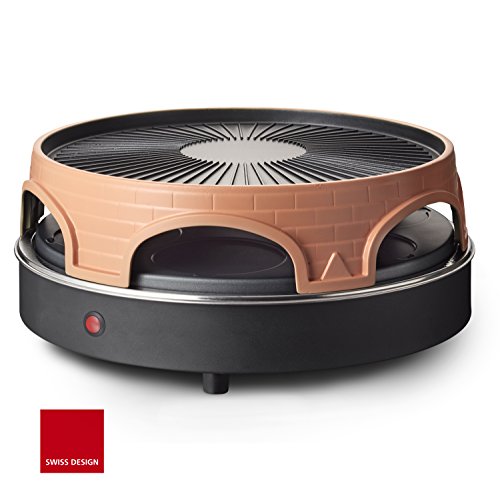 Emerio Pizza Oven, Pizzcarette het origineel, 3-in-1 pizza-raclette-grill, gepatenteerd design, voor mini-pizza, echt familieplezier voor 6 personen, PO-113255.4 - Image 3