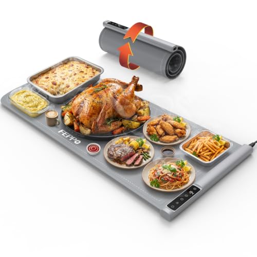 FEPPO Warming Mat for Food, 36"x16" Electric Food Warming Mat 500W by FEPPO - Used condition - US$53.56
