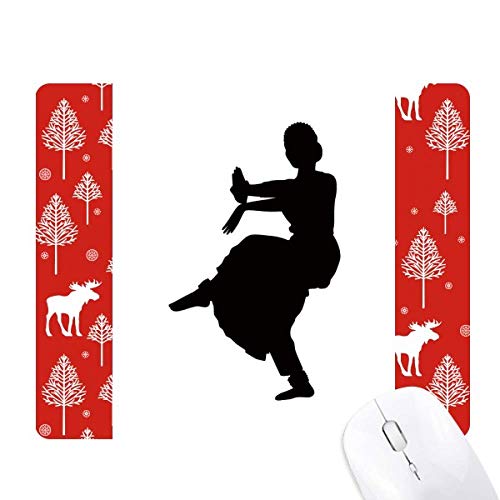 Danseuse art peacock dance le cadeau idéal pour Noël en forêt