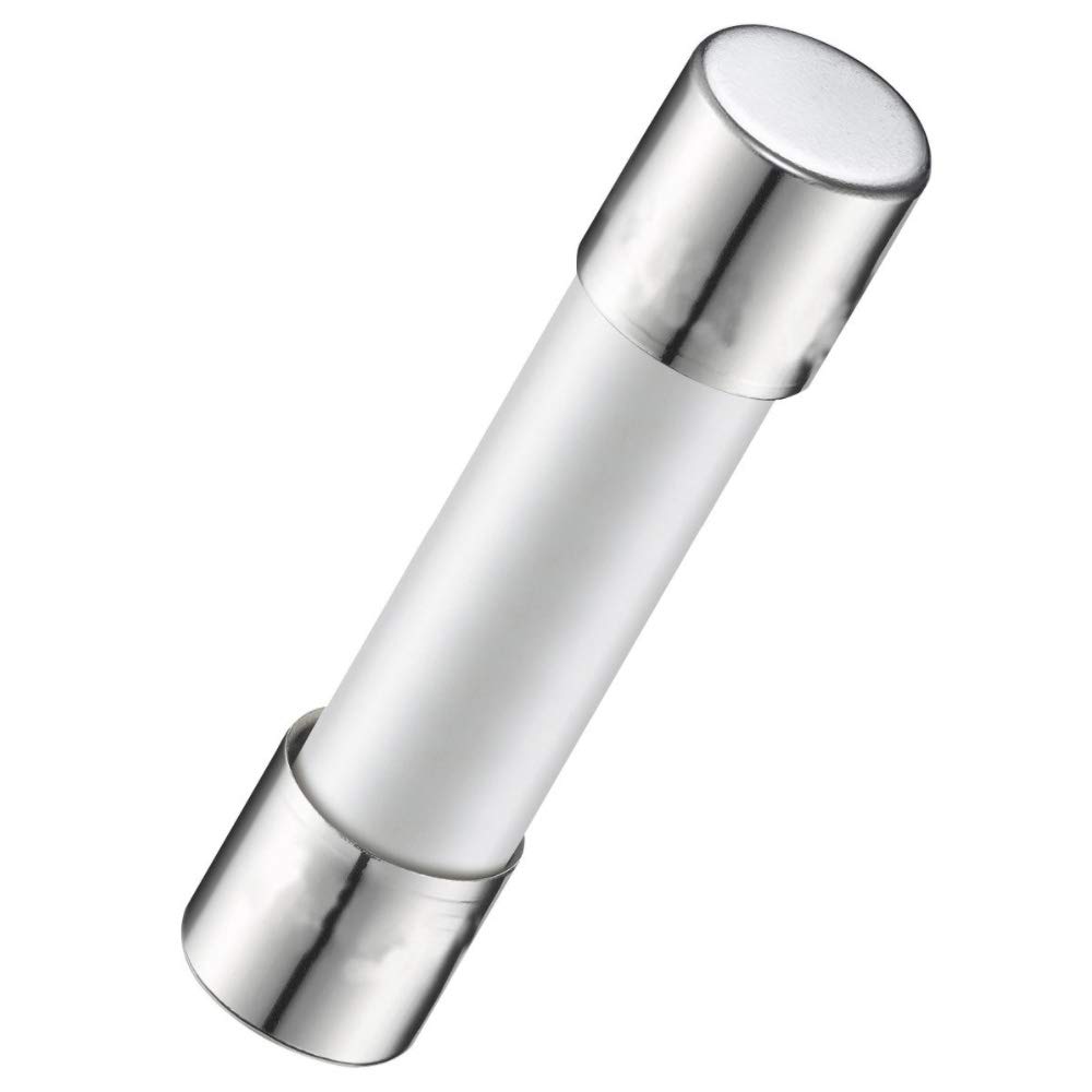 W10138793 Microwave Ceramic Line Fuse 20 Amp 250 Volt Compatible with Whirlpool W10422951 AP4308182, 14211054, 1450877, 4393146, 4393308 (4 Pack)