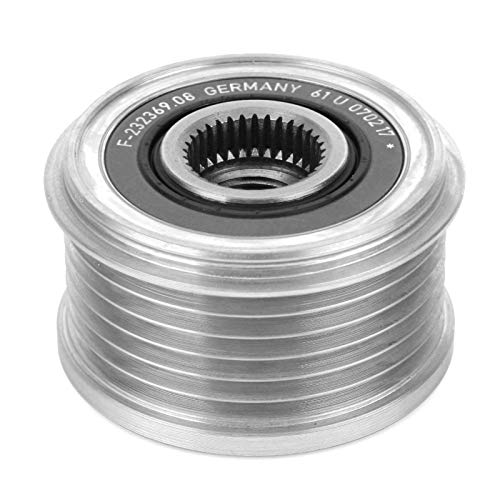 Qiilu Poulie d'alternateur, Remplacement de poulie d'embrayage d'alternateur F-232369 pour 1007206207 307406