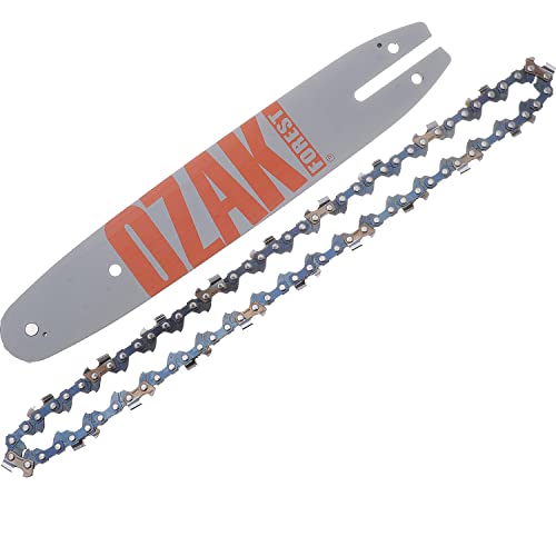Jardiaffaires - Guía con 3 cadenas para motosierra (25 cm, paso 3/8LP, calibre 050, sustituye a Oregon 100SDEA318) Cover