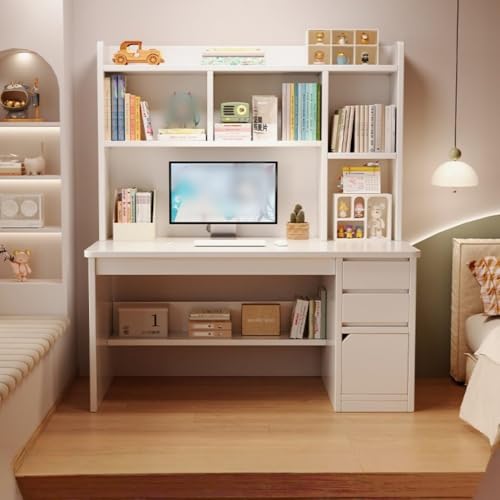 KCNN�w�K�� ��45cm ���[ �����o�� ��I �p�\�R���f�X�N �ؐ� �V���v���f�U�C�� �q���p�f�X�N �q������ �ƒ�p ��ƃf�X�N ���w�� ���w�� ���[�� ������� �g�ݗ��Ă��ȒP (120*45*131cm,�z���C�g)