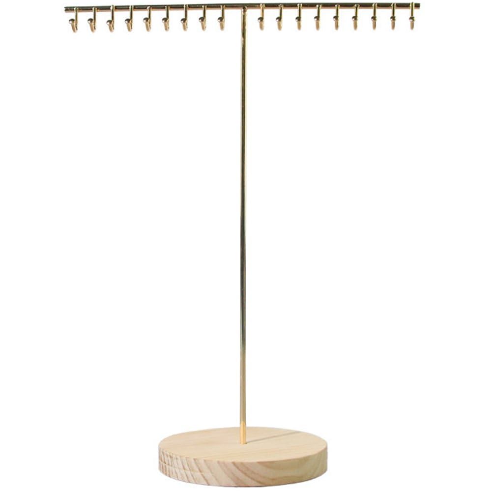 Lamdbao Necklace Stand Jewellery Stand Necklace Holder T-bar Necklace Display Stand, Hanging Jewelry Organizer for Necklaces, Bracelets
