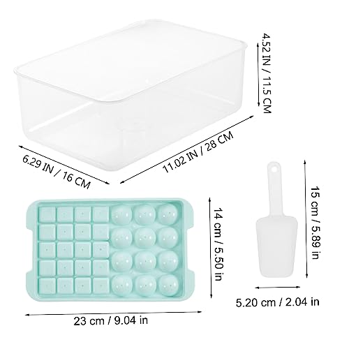 Bandeja para cubitos de hielo IMIKEYA 1 set miniatura 6