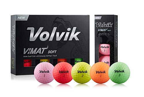 Volvik-VV0000433-Vimat-Pelota-de-Golf-Multicolor-Talla-unica