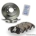 Produktbild BREMSSCHEIBEN + BREMSBELÄGE HINTEN KOMPLETTSET BREMSENKIT BREMSE HINTERACHSE