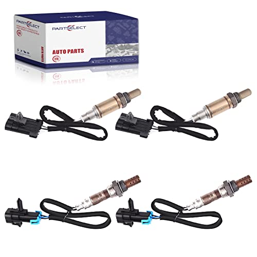 Set de 4 sensores de oxígeno para vehículos GMC, Chevy y Cadillac