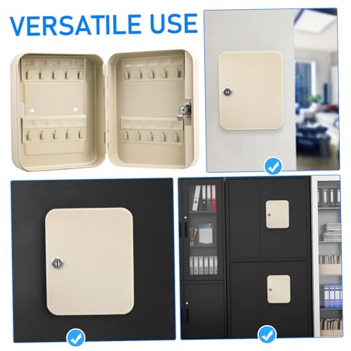 Boîte à clés murale pour ne plus perdre vos clés à la maison grâce au support fer - 5
