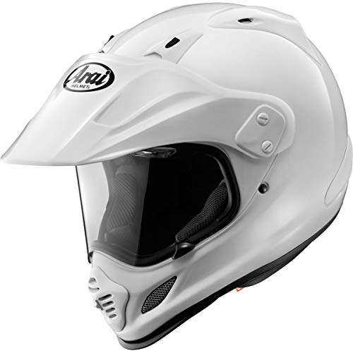 Arai Xd4 Solid '20 Adult Dual Sport Motorcycle Helmet - White/Large #TOP11