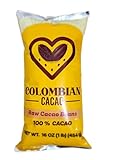 Raw Cacao Beans Unroasted – 100% Pure Colombian Whole Cacao Beans – Natural Superfood Rich in Antioxidants – Perfect for Smoothies, Baking & Healthy Snacks