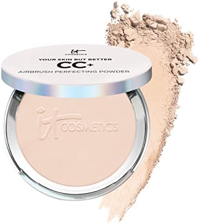IT Cosmetics CC+ Airbrush Perfecting Powder Foundation + Setting Powder
