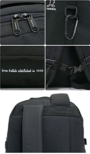 KANGOL（カンゴール）『カラビナ付きバックパック』