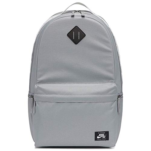 Nike SB Icon Skateboarding Backpack BA5727-073 SIZE ONE, Particle Grey/Photon Dust