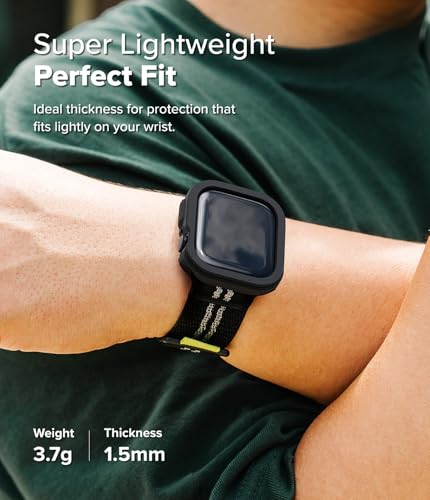 Coque Apple Watch 10 42mm Ringke étui noir premium ajusté