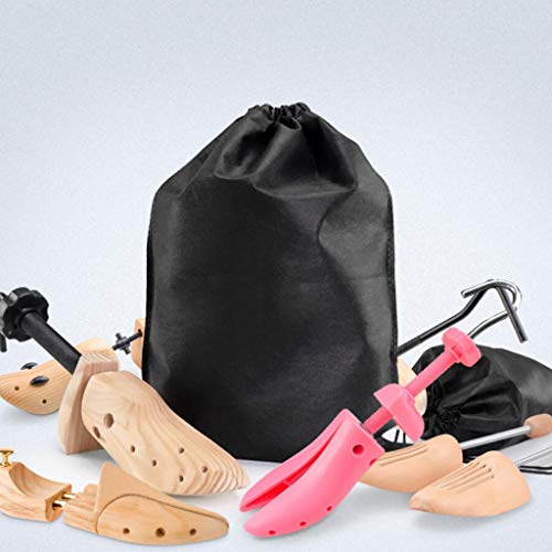 oshhni Saco de Sapatos de Viagem de 5 Unidades, Sapatos Portáteis com Cordão, Sapatos Não Tecidos -