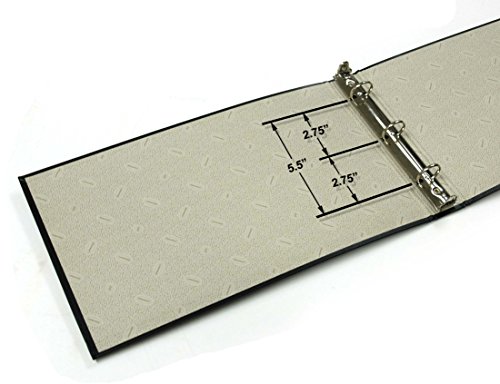 Legal-Size Binders, 2-Pack, Round Ring, 1.5" Capacity, 8-1/2X14, Black #TOP5