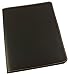 Refillable Leather Composition Notebook by Rustic Ridge - Leather Notebook Cover - Composition Book Cover (Black)