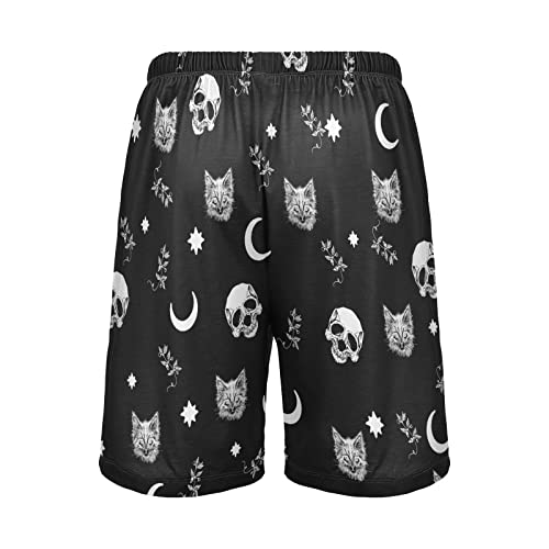 Men's Pajama Short Sleepwear Pj Bottom Elastic Waistband Lounge Short3