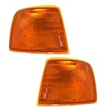 TRQ Corner Marker Light Set Driver & Passenger Side Fits 1993 1994 1995 1996 1997 Ford Ranger