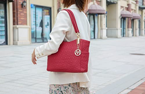 Mia-K-Collection-Shoulder-Handbag-for-Women-Vegan-Leather-Satchel-Tote-Bag-Top-Handle-Purse-Ladies-Pocketbook