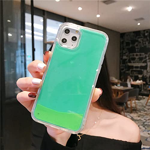 Coque iPhone 12 Pro Max lumineuse liquide antichoc