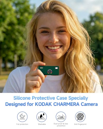 Funda de silicona para cámara Kodak CHARMERA miniatura 2