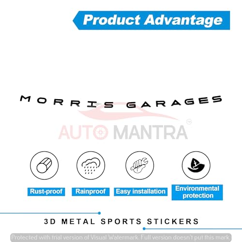 Image of MG Self Adhesive | Metal Sticker Logo Badge 3D Emblem Car Sticker