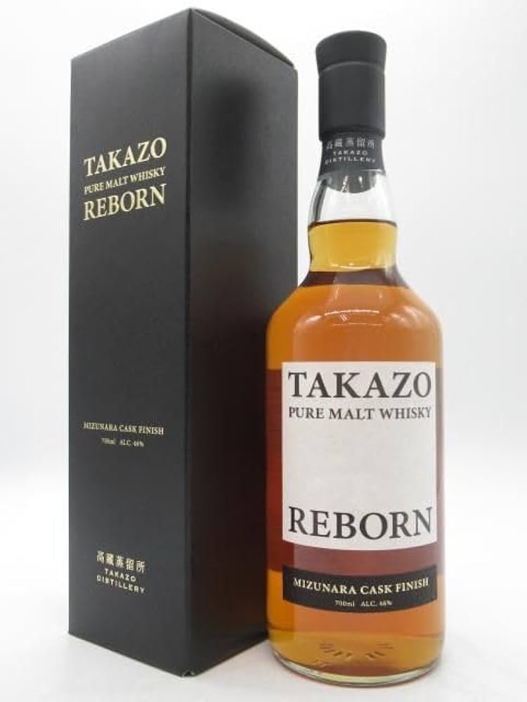 国産ウイスキーピュアモルト　ミズナラフィニッシュ　非売品 越ノ忍 ピュアモルトウィスキー ミズナラオーク フィニッシュ