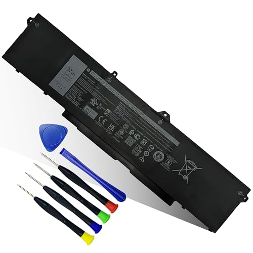 bossfulton 97Wh 6-Cell 9JRV0 Laptop Battery for Dell Latitude 5521