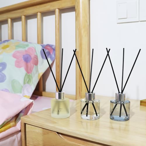 Diufjag 3 Pack Fragrance Reed Diffuser, 50Ml Lavender Jasmine Lemongrass Aromatherapy Diffuser Set With 12 Black Fiber Sticks,Air Freshener For Bedroom Bathroom Office thumb #7