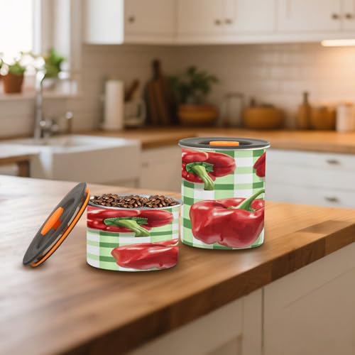 Contenedor hermético para café de acero inoxidable 17oz miniatura 6