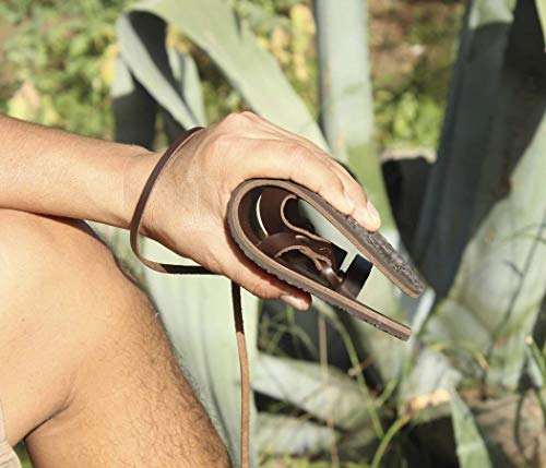 Barefoot Leather Flat Sandals/Minimalist Men Sandals/Flexible Soles Sandals - OLLANTA4