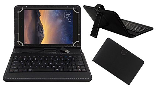 ACM USB Keyboard Case Compatible with Xiaomi Mipad 2 Tablet Cover Stand Study Gaming Direct Plug & Play - Black