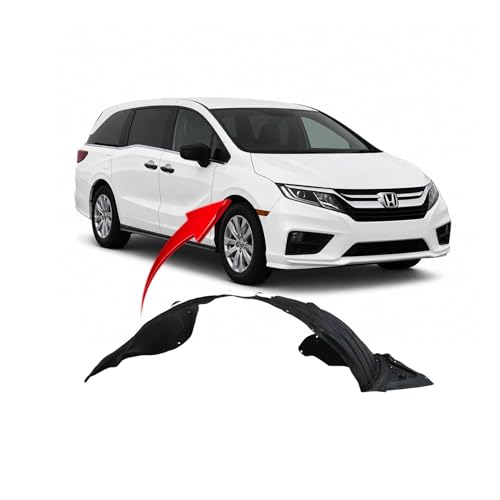 Image of FitParts Compatible with Honda Odyssey 2018-2021 Front Right Fender Liner