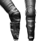Rezztek Elite Hockeystutzen – Technische Eishockey-Stutzen mit elastischer Passform, Belüftung und strapazierfähigem Design – Hockeyzubehör (Schwarz, Größe XL)