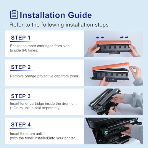 Image of TOKYOINK TN830XL Toner Cartridges Replacement for Brother TN830 830XL 4Pack