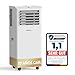 Aire Acondicionado Portátil 9000 BTU, 5 en 1 Pinguino Aire Acondicionado Portátil Bajo Consumo, Ar Condicionado Portátil Silencioso 55dB, Timer 24H, Cobertura 33 m², Kit Ventana Incluido, 10 AÑOS GAR