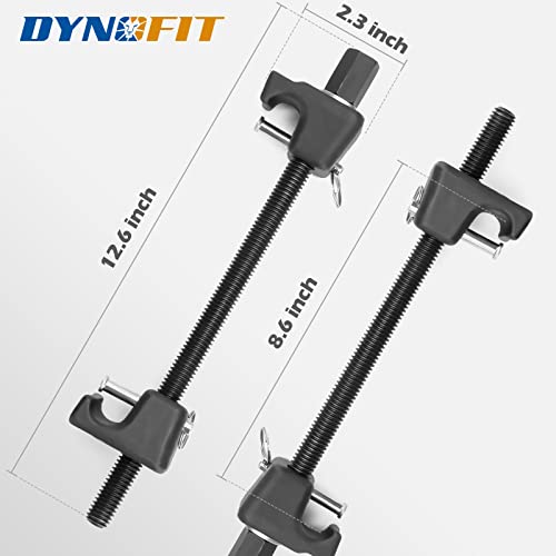 Dynofit Solid Coil Spring Compressor Tool, (Set Of 2) 21Mm Socket 1/2" Drive Safe Universal Set/Kit For Struct Spacer Assembly/Lift Kit/Shock Installation #TOP5